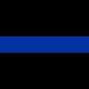 18cbec 71865870 thin azul línea vector bandera símbolo de aplicación de la ley bandera de la policía americana vector 