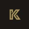 117bb5 vector luxury letter k logo design concept template