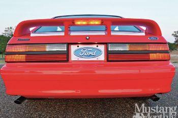 A9a118 1305 1993 ford mustang cobra r rear view