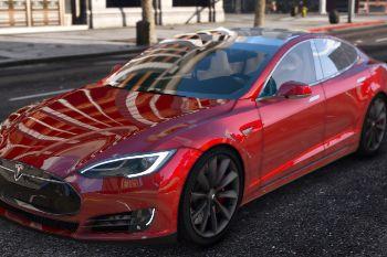 2016 Tesla Model S P90D [Add-On | LODs] - GTA5-Mods.com