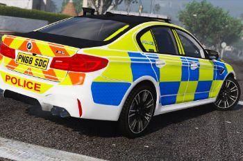 2018 Police BMW M5 F90 [Replace | ELS] - GTA5-Mods.com