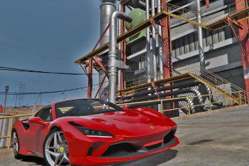 2020 Ferrari F8 Tributo Add On Livery Extra Gta5