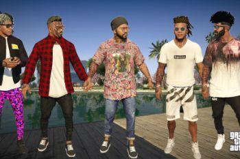 Large clothes pack for Franklin - GTA5-Mods.com