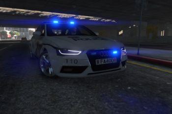 Chinese Police Audi A4 Avant (中国奥迪A4警车) - GTA5-Mods.com