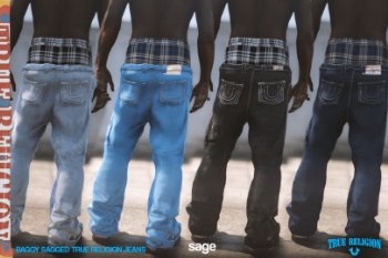 Baggy Sagged Truey Pants For MP Male - GTA5-Mods.com