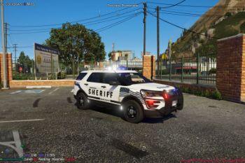 Blaine County Sheriff's Office BnW Small Skin Pack [NON-ELS Cars][FiveM ...