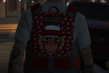 Bloods Vest for MP Male - GTA5-Mods.com