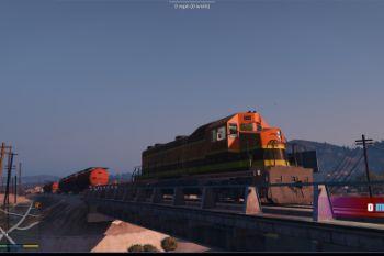 BNSF Locomotive for Freight Train - GTA5-Mods.com