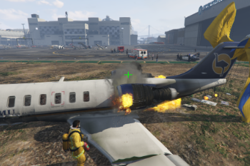Crash planes in LS Airport [Map Editor + Menyoo] - GTA5 ...