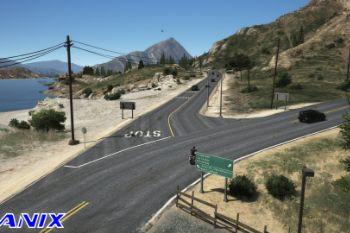 DNX New Grand Senora Desert Road - SP-FiveM at Grand Theft Auto 5