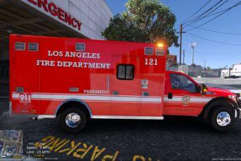 [4K] 2015 DOWNCOLDKILLER Ford Rescue Authentic Los Angeles Ambulance ...