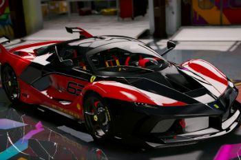 ferrari fxx k 3d model