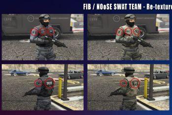 FIB / NOoSE SWAT TEAM + Shield - Re-texture - GTA5-Mods.com