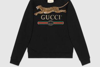 0e6798 527743 x9x94 1082 001 100 0000 light gucci logo sweatshirt with leopard