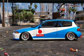 Honda Civic EG6 Kanjo Edition [Tuning | Template] - GTA5-Mods.com