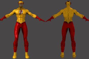 7a1058 kid flash  young justice  by wyruzzah d8difcx