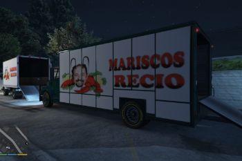 Mariscos Recio La Que Se Avecina (LQSA) Pack de camiones/Truck pack spanish  tv serie [Replace] 