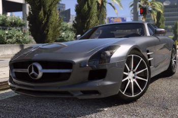 Mercedes Benz SLS AMG | AUTOVISTA [Add-On / Replace | Template] - GTA5 ...