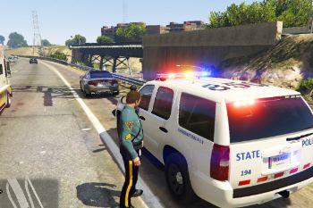 New Jersey State Police Uniform for Michael and Car Pack - GTA5-Mods.com