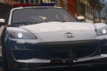 Personnalisation SCPD de la Mazda RX8