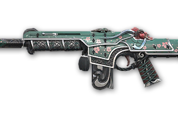 E99f16 valorant oni phantom variant 2 green weapon skin