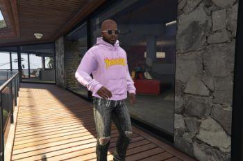 Pink Thrasher Hoodie - GTA5-Mods.com