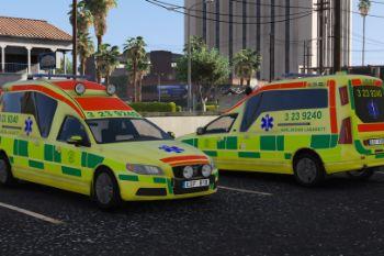 Swedish Nilsson Ambulance Pack [REFLECTIVE] - GTA5-Mods.com