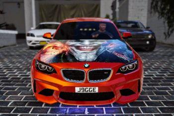 The Joker BMW M2 Livery @M2Rude - GTA5-Mods.com