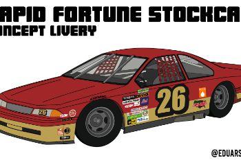 6ed63d fortune stockcar livery