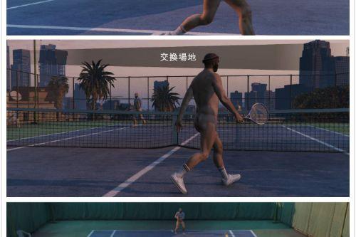 18+ Naked Tennis Outfit for Trevor & Michael