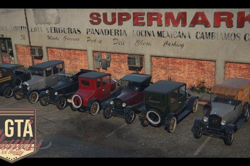 1927 Ford Model T Pack [Add-On | Extras | Sound | VehFuncs V | LODs]
