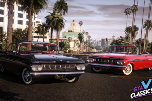 1959 Chevrolet Impala Pack [Add-On | Extras | LODs | Template | VehFuncsV]