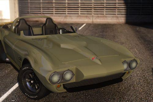 1963 Corvette Grand Sport Roadster [Add-on | Template | LODs]