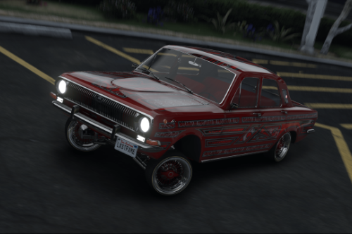 1970 GAZ 24 "LowRider" [Add-On | Plates | Extras | Livery | Template]