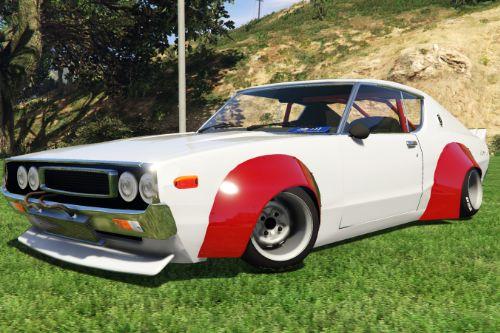 1972 Nissan Skyline GT-R HT Kenmeri C110 [Replace]