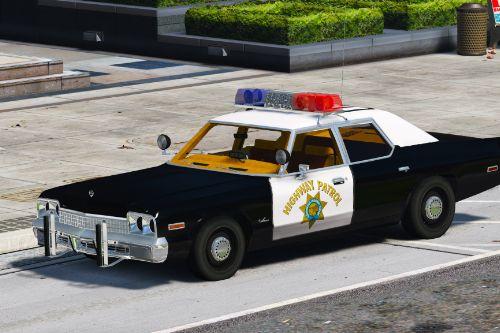 1974 Dodge Monaco Police [Animated | Wipers]