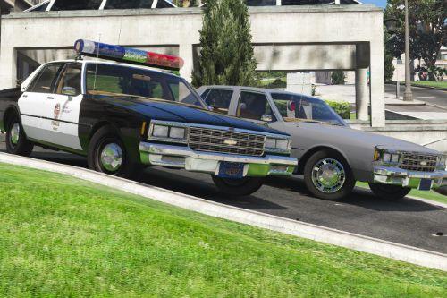 1982 Chevy Impala 9C1- Los Angeles Police Dept.