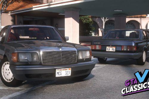 1987 Mercedes-Benz 560 SEL V126 [Add-On | Extras | LODs | VehfuncsV]