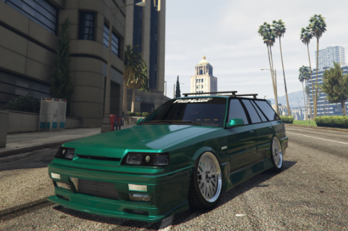 1987 Nissan Skyline GX (R31 Estate/Wagon) [Add-On / FiveM / LODs / Debadged]