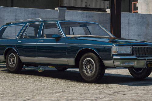 1989 Chevrolet Caprice Wagon [Add-On / Replace]