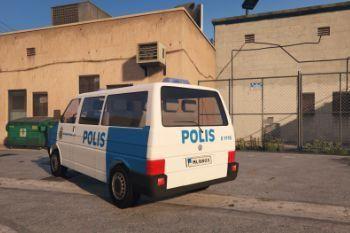 1997 VW T4 Swedish Police "Paintjob"