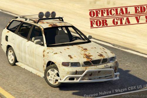 1999 Daewoo Nubira I Wagon CDX US [Rusty Version]