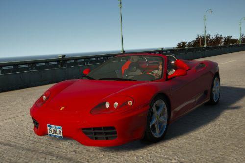 1999 Ferrari 360 Modena Spider [Add-On | Extras | LODs] 