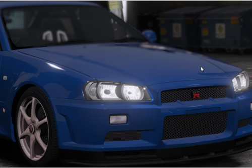 Nissan Skyline GT-R R34 2002 [Add-On | Tuning | Template | LODS]