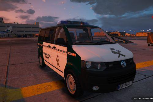 2009 VW Transporter T5/TYP2 Guardia Civil Trafico (spain traffic police) [No-els/replace]