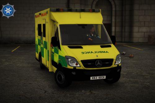 2010 British Mercedes Sprinter Ambulance [ELS] [NIAS] [LAS]