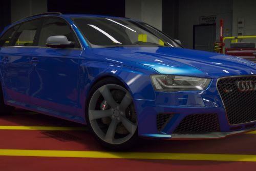 2013 Audi RS4 Avant [Add-On | Animated| VehFuncs V | Tuning | Template | LODs]