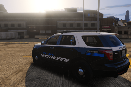 2013 Ford Police Interceptor Utility Hawthorne PD