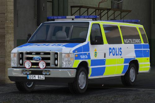 2013 Ford Tristar Extended Wagon Swedish Police [REFLECTIVE]