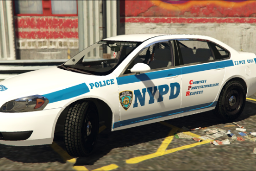 2013 Impala NYPD Slicktop Texture [4K]